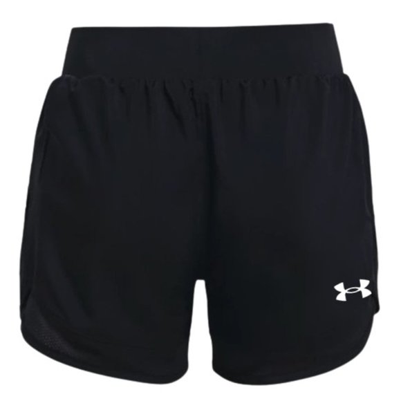 Girls' Black UA Locker Woven Shorts - Picture 1 of 1